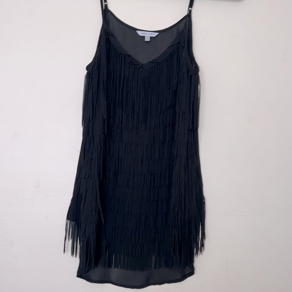 Naked Zebra Fringe Top
